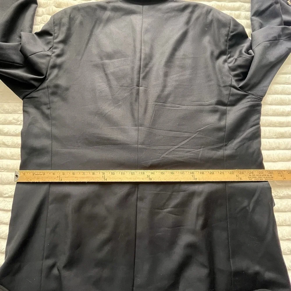 Jos. A. Bank Blazer Wool Men's 50R  Black gold suit jacket sport coat business